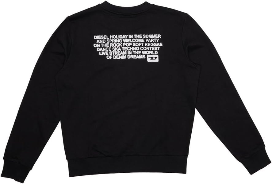 Diesel S-Ginn K29 Felpa Sweatshirt Jumper - Black