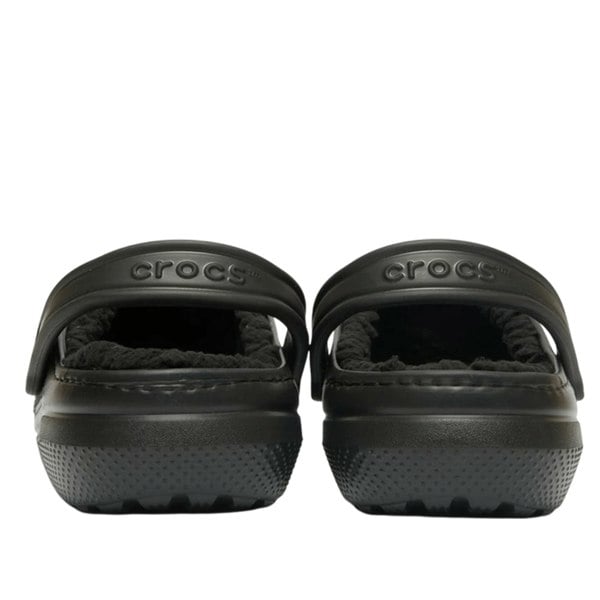 Crocs Classic Lined Clog - Black - Daley Footwear