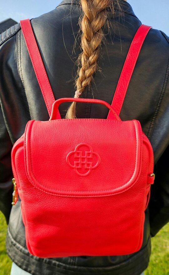 SADDLER MAXIE Real Leather Designer Mini BackPack