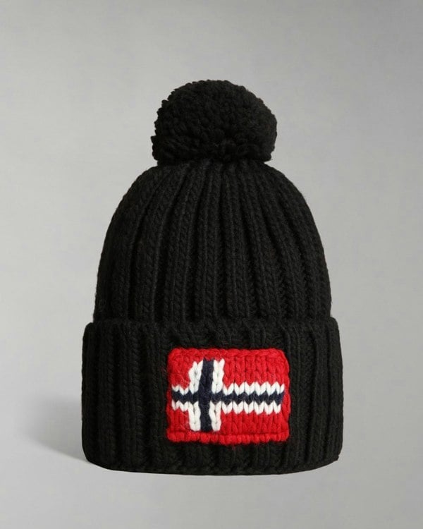 Napapijri Semiury 5 Bobble Hat - Black 041