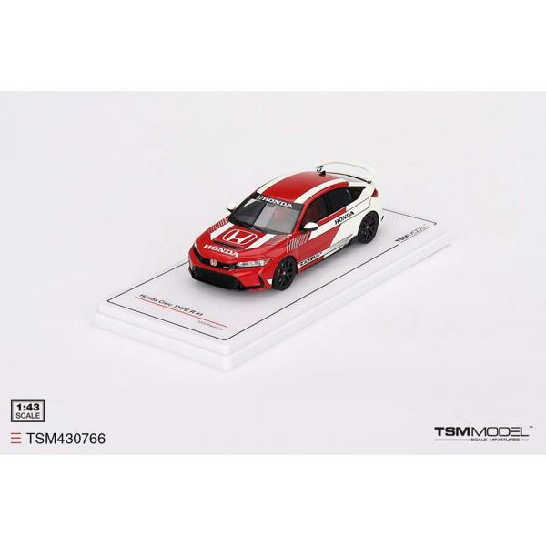 MCSlots Honda Civic Type R #1 2023 Pace Car Red 1:43 Scale TSM430766