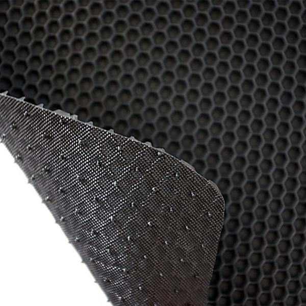 Nicoman Hexagon Pattern Step Mat - Black