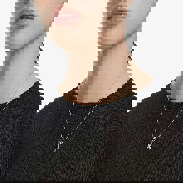 Swarovski Hyperbola Rhodium Plated Mixed Cuts Necklace 5689723