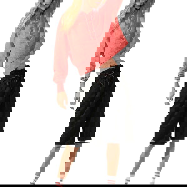Lorna Jane Alpha Paperbag Waist 3/4 Shorts in Black