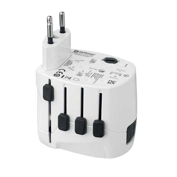 MidOcean Universal Travel Adapter - White - 