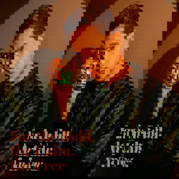 Sapil Ombre Turquoise Eau de Parfum 100ml held by a man in dark jacket