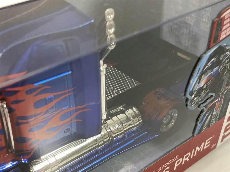 a toy truck in a box