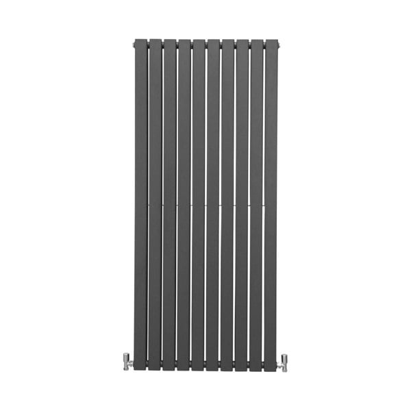 Designer Flat Panel Radiator - Anthracite Grey (1600mm x 700mm)