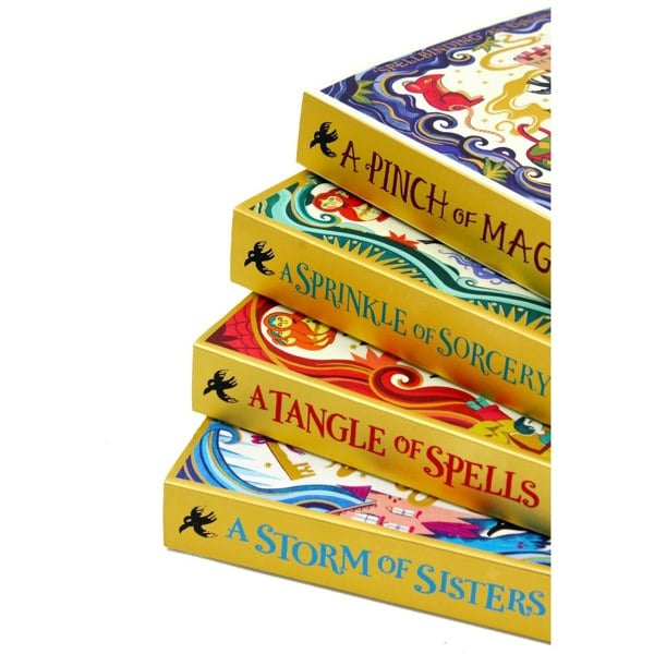 A Pinch of Magic 4 Book Set A Tangle Of Spells, A Pinch of Magic, A Sprinkle of Sorcery & more