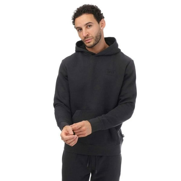 DKNY Mens Blackwater Logo Hoodie - Charcoal