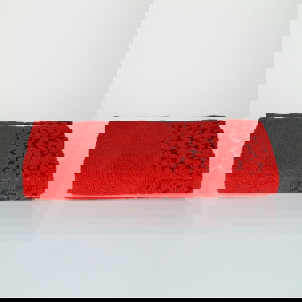 My Basic Stuff Cotton Towel Set | 480 GSM | Hand & Bath Towels | Ultra Soft & Absorbent | Red