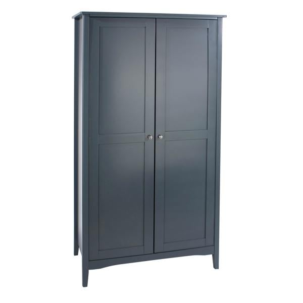 Core Products Como Blue 2 Door Wardrobe