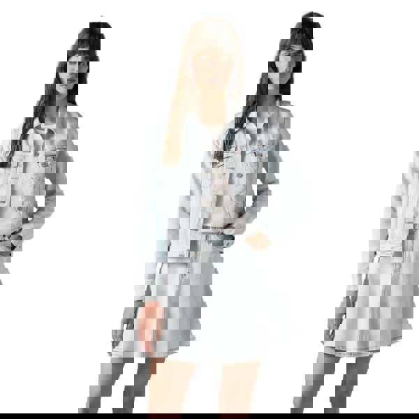 Levis Womens/Ladies Original Trucker Jacket - Blue - 