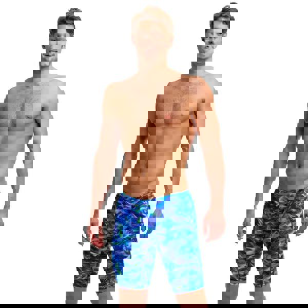 Funky Trunks Storm Chaser Swim Training Jammer - Blue