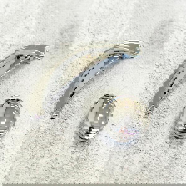 Handle & Home Polished Chrome Knob and Coordinating Cup Handle