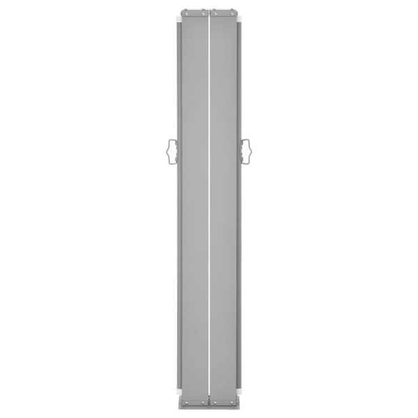 Berkfield Patio Retractable Side Awning 140x1200 cm Black