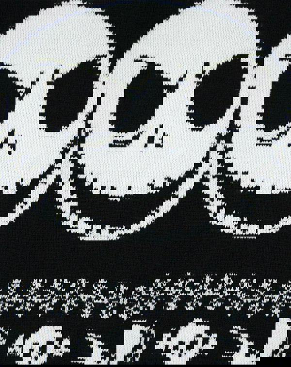 Disney The Nightmare Before Christmas Unisex Black Jack Skellington Christmas Jumper