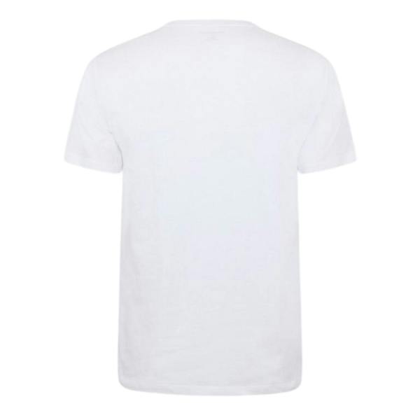 Calvin Klein Mens Logo Printed T-Shirt - Brilliant White - 