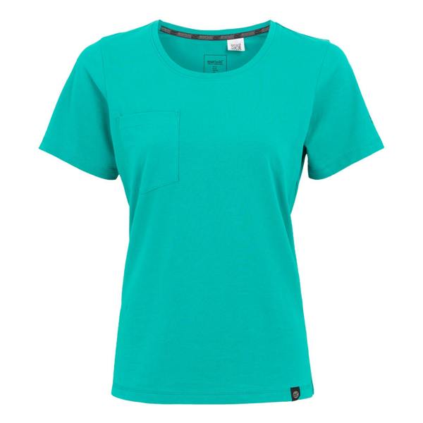 Regatta Professional Womens/Ladies Ada Cotton Stretch T-Shirt - Wilderness Green - 