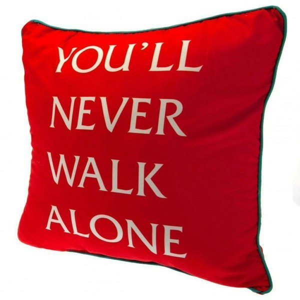 Liverpool FC YNWA Filled Cushion - Red/White