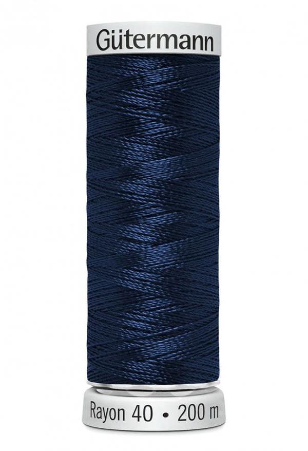 Gutermann No 40 Sulky Rayon Embroidery Thread 200m Rayon Thread Suitable For Embroidery