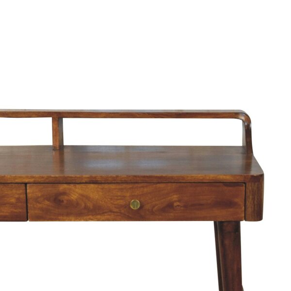 Wyld Haus Volterra Elevated Chestnut Mango Wood Console Table