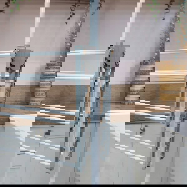 JVL Freestanding 3 Tier Drying Rack, White