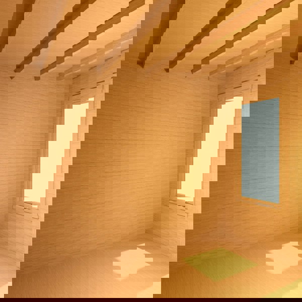 Shire Elm 10Gx14 Multiroom Pent Log Cabin 19mm interlock  Cladding - Best Shed