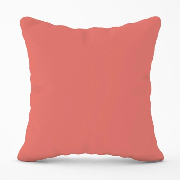 Warren Reed Coral Pink Cushions