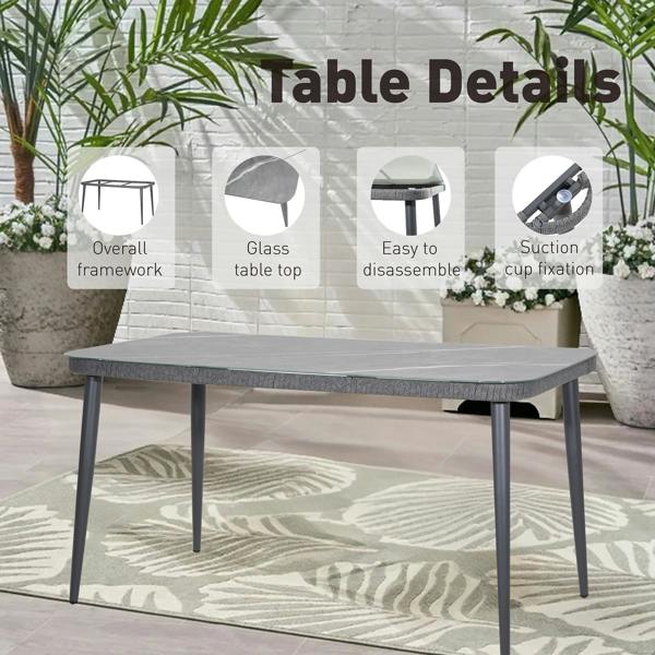 Groundlevel The Sweenie 7 Piece Outdoor Furniture Set