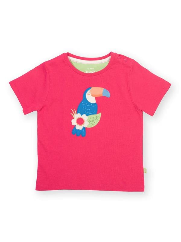 Kite Girls Organic Toucan Do It T-Shirt