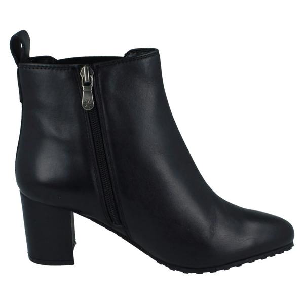 Van Dal Ladies Van Dal Ankle Boots With A Block Heel Arabella