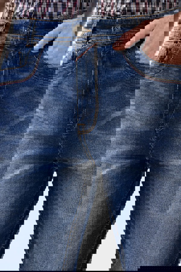 Enorsia Authentic Straight Leg Jeans