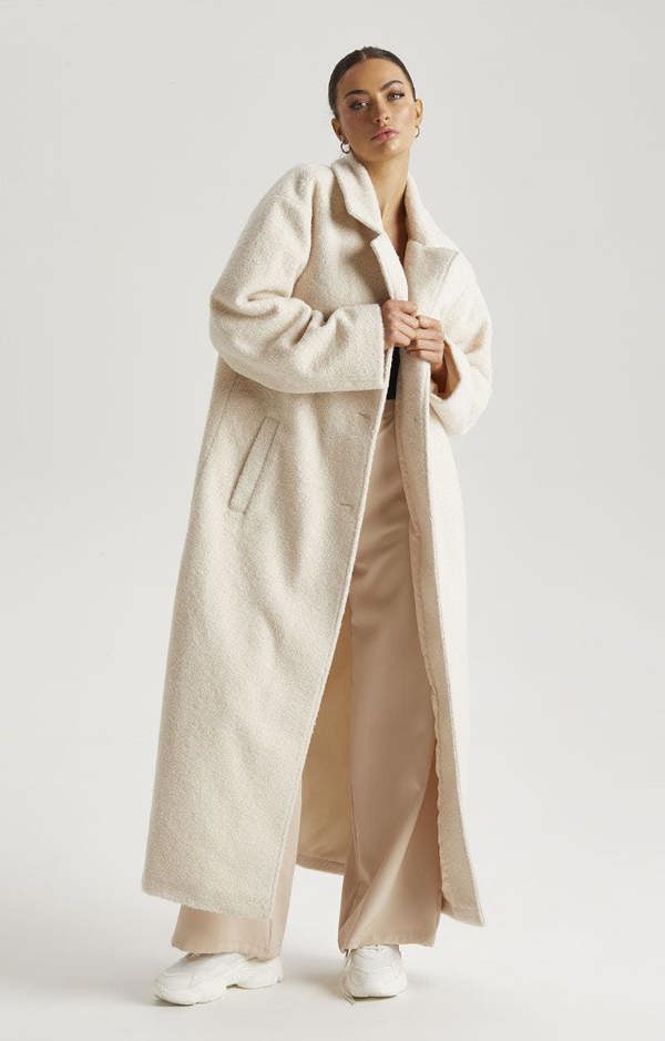 Urban Bliss Wool Blend Coat