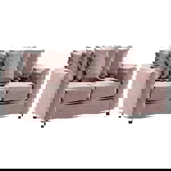 Furnishings For Less Brooklyn Full Foam Plush Velvet 3 Seater