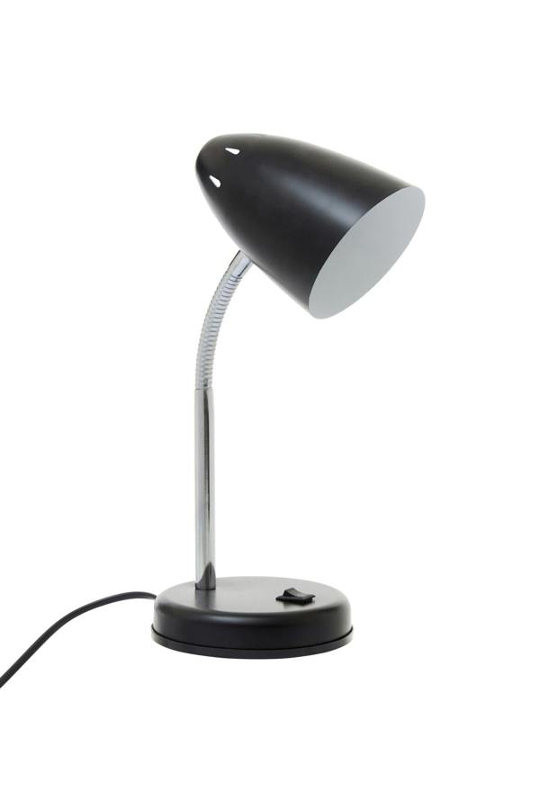 Maison by Premier Flexi Matte Black Desk Lamp