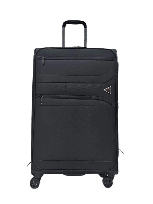 Snowball Lightweight Soft  Dual 4 Wheel Luggage Suitcases