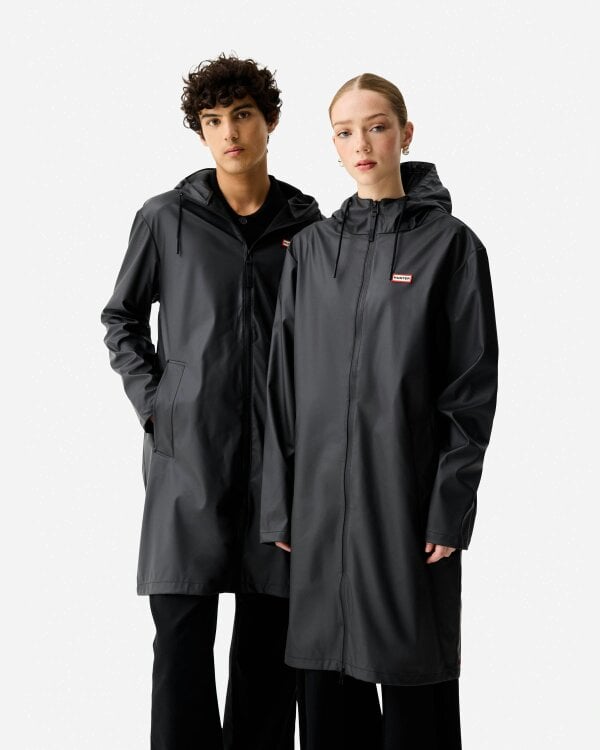 Hunter Andrea Unisex Rain Coat - Black
