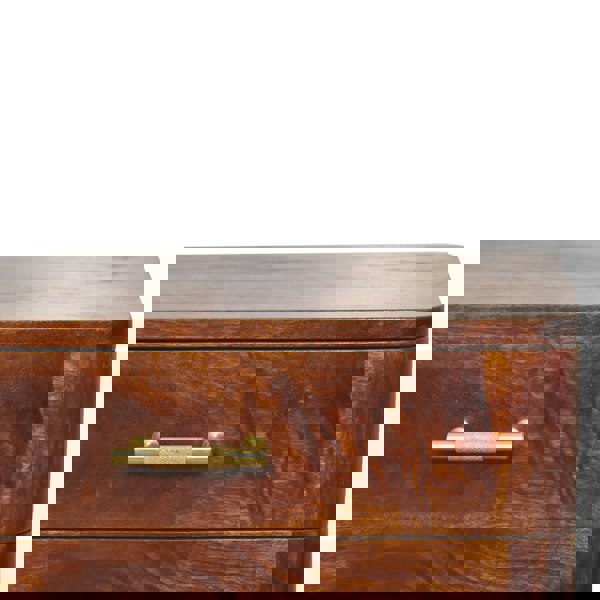 Artisan Furniture Chestnut T-Bar Nordic Bedside