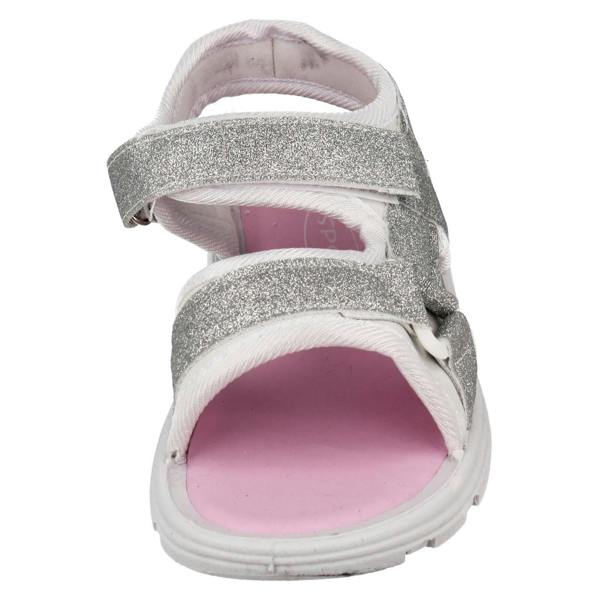 Spot On Girls Spot On Hook & Loop Strap Glitter Sandals H0366