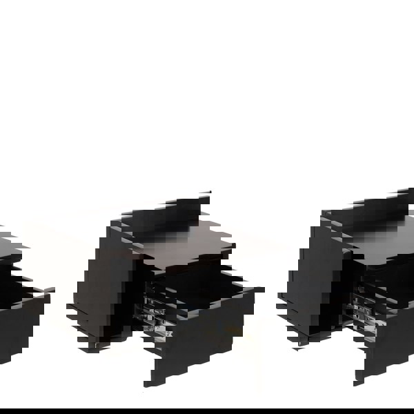 Furniture To Go Ashlan Bedside Table in Black