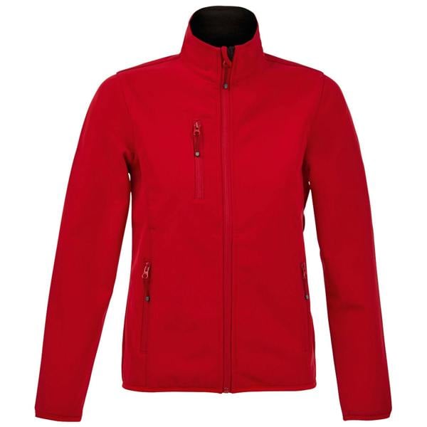 SOLS Womens/Ladies Radian Soft Shell Jacket - Pepper Red