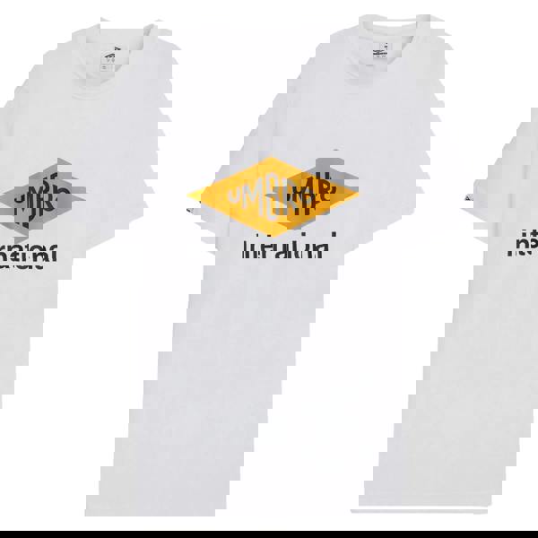 Umbro Mens International Diamond T-Shirt - Brilliant White