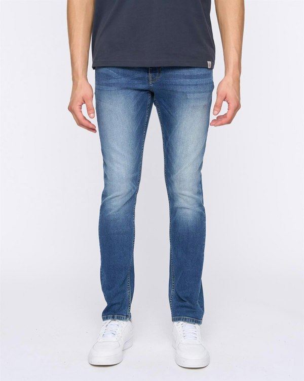 Duck and Cover Maylead Slim Fit Jeans Stone Wash