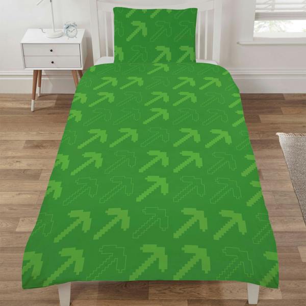 Minecraft Pixel Friends Duvet Cover Set