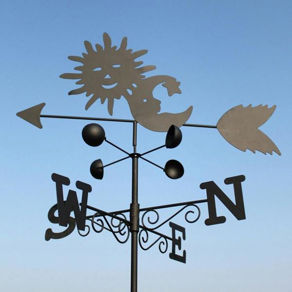 Sun and Moon Weathervane 