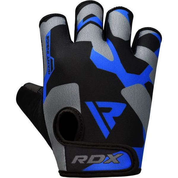 RDX Sports GYM GLOVES SUMBLIMATION F6 BLUE