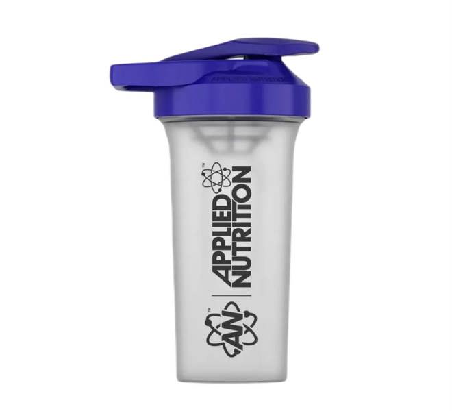 Applied Nutrition Shaker, Clear & Blue - 700 ml.