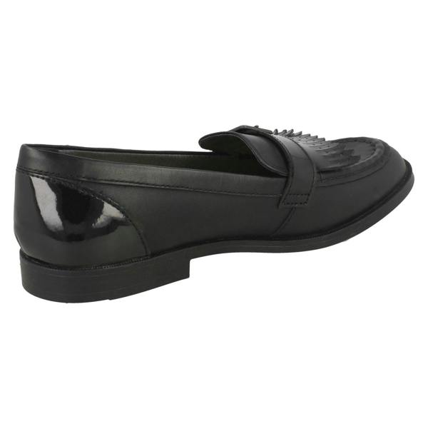 Start-rite Girls Startrite Slip On School Shoes Stowe
