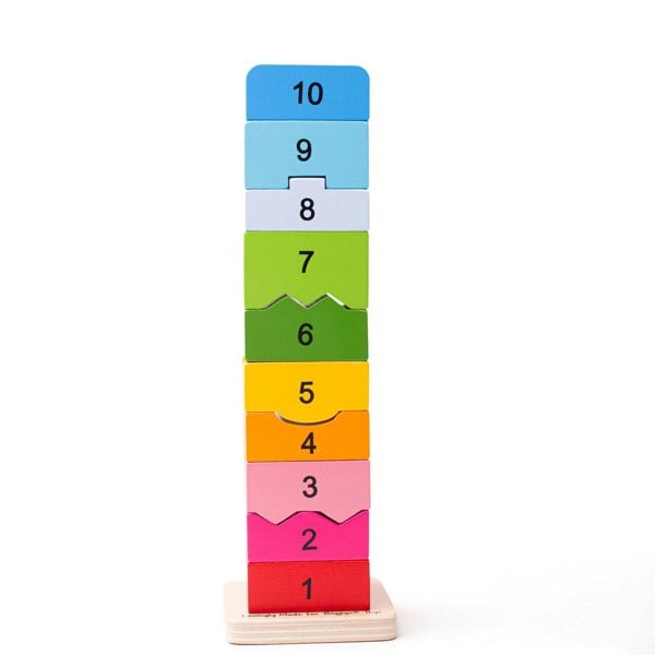 Bigjigs Toys Number Tower